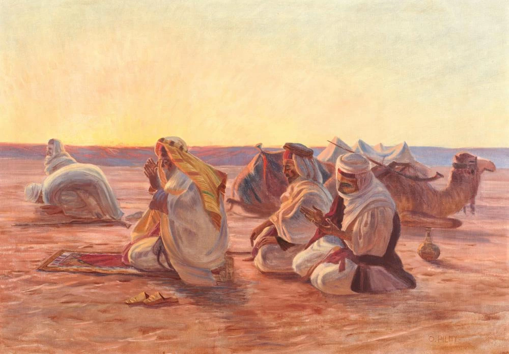 Preghiera nel deserto 1